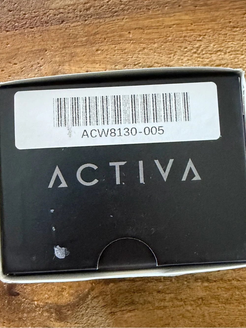 Ativa Black and Blue Digital Sports Smartwatch